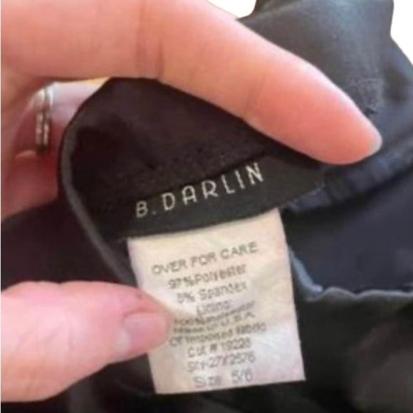 B. Darlin women’s little black dress - Picture 3 of 4